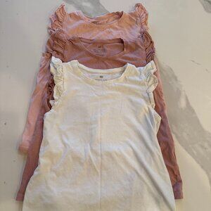 H&M Ruffle Tank Bundle of 3 Size 8/10
